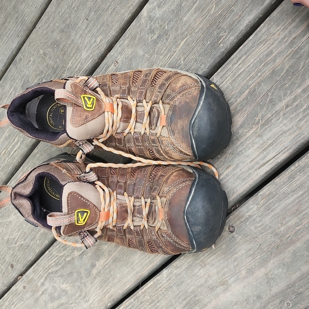 Mens Keen Steel Toe Hikers